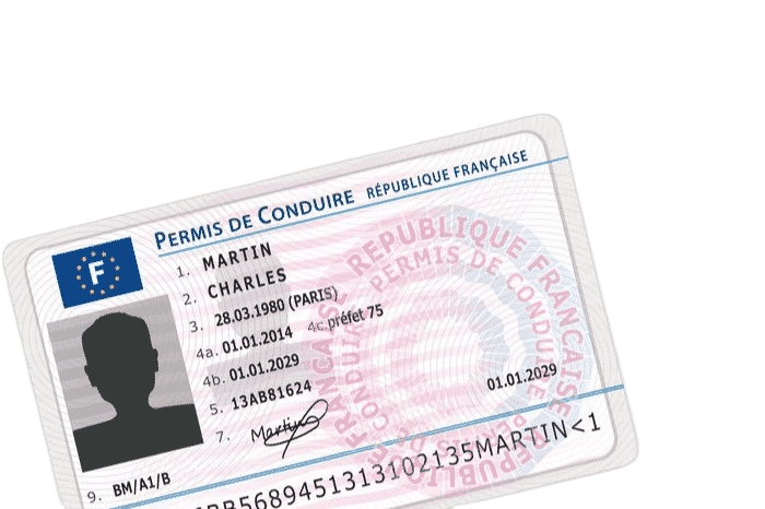 French Driving licence transformed